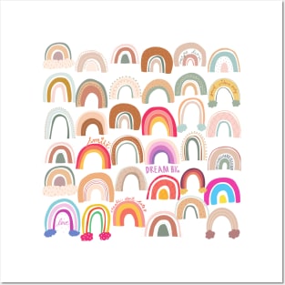 36 Rainbows Cute Adorable Trendy Design Posters and Art